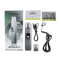 Kit Argus G Pod 1000mAh - Voopoo - PodverdampferDie Argus-Familie wächst mit der Ankunft des Argus G pod!Eingebauter 1000mAh Akku lädt über USB-C.Leistung einstellbar von 5 bis 25 Watt durch Klicken 3 mal auf die Taste.Die Leistung passt sich automatisch an die eingelegte Kartusche an (0,7 oder 1,2 Ohm).2ml Patrone mit eingebauter Spule von 0,7 oder 1,2 Ohm.Füllen e-Flüssigkeit von der Unterseite der Patrone.Einstellbare Luftstrom für eine sehr restriktive MTL ziehen oder semi Antenne DL.Kompatibel mit allen Argus pod Serie Patronen.Automatische ziehen oder durch Drücken der Taste.Informative OLED-Bildschirm.Lieferumfang1 x Argus G Pod1 x Kartusche 0.7Ω1 x Kartusche 1.2Ω1 x Umhängeband1 x Benutzerhandbuch1 x USB-C KabelMerkmaleEingebauter 1000mAh AkkuMaterialien: Aluminiumlegierung, PCMaximale Leistung von 25 WattKompatibel mit Argus Pod-Patronen2ml Patrone Kapazität14007Voopoo22,90 CHFsmoke-shop.ch22,90 CHF