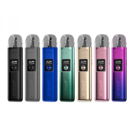 Kit Argus G Pod 1000mAh - Voopoo - PodverdampferDie Argus-Familie wächst mit der Ankunft des Argus G pod!Eingebauter 1000mAh Akku lädt über USB-C.Leistung einstellbar von 5 bis 25 Watt durch Klicken 3 mal auf die Taste.Die Leistung passt sich automatisch an die eingelegte Kartusche an (0,7 oder 1,2 Ohm).2ml Patrone mit eingebauter Spule von 0,7 oder 1,2 Ohm.Füllen e-Flüssigkeit von der Unterseite der Patrone.Einstellbare Luftstrom für eine sehr restriktive MTL ziehen oder semi Antenne DL.Kompatibel mit allen Argus pod Serie Patronen.Automatische ziehen oder durch Drücken der Taste.Informative OLED-Bildschirm.Lieferumfang1 x Argus G Pod1 x Kartusche 0.7Ω1 x Kartusche 1.2Ω1 x Umhängeband1 x Benutzerhandbuch1 x USB-C KabelMerkmaleEingebauter 1000mAh AkkuMaterialien: Aluminiumlegierung, PCMaximale Leistung von 25 WattKompatibel mit Argus Pod-Patronen2ml Patrone Kapazität14007Voopoo22,90 CHFsmoke-shop.ch22,90 CHF