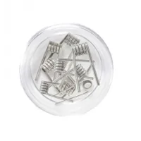 NI80 Triple Core Fused Claptons Coils pre-built (10 Stück) - HellvapeEin einzigartiges Dampferlebnis mit hoher Geschmacksentwicklung.Hergestellt aus 80 Nickel.Innen 28GX3.Durchmesser 3mm.Außen 36GEinzel 0.37ΩZweifach 0,17ΩGroße Langlebigkeit.Schachtel mit 10 Spulen.14039Hellvape11,90 CHFsmoke-shop.ch11,90 CHF