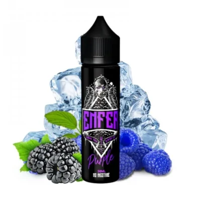 Purple 0mg 50ml - ENFER - ShortfillGeschmack: Die ENFER Frische wird durch Brombeere und blaue Himbeere verstärkt.Purple 0mg 50ml - ENFER - Shortfill&nbsp;Hersteller ENFERLand FrankreichGeschmack Fruchtig &amp; FrischPG/VG-Verhältnis 50/50Verpackung 60ml PE Flasche mit kindersicherem VerschlussFassungsvermögen 50mlNikotingehalt 0mgSucralose No14045Enfer - Frankreich19,90&nbsp;CHFsmoke-shop.ch19,90&nbsp;CHF