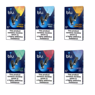 Blu 2.0 - Ersatzpods mit 9mg oder 18mg Nikotin (vers. Geschmacksrichtungen)Imperial Brands hat Blu 2.0 auf den Markt gebracht, ein neues Vaping-Gerät, das das bestehende Myblu-System ersetzt.Imperial teilte mit, dass die Blu 2.0-Geräte diese Woche bei Tesco und Morrisons eingeführt werden, bevor sie bei anderen Großkunden und online erhältlich sind. Ab März 2023 wird das Gerät in unabhängigen Geschäften erhältlich sein.Tom Gully, Imperial Tobacco Head of Consumer Marketing UK&amp;I, sagte, das neue Gerät sei größer, besser und halte länger" als sein Vorgänger.Der Anbieter erklärte, er habe eine Reihe von Verbesserungen vorgenommen. Er behauptet, dass Blu 2.0 ein sanfteres und reichhaltigeres Verdampfungserlebnis bietet, da er auf die Keramik-Heizpod-Technologie umgestiegen ist, im Gegensatz zu der früheren Baumwolldocht-Option. Außerdem verfügt er über einen länger haltenden Akku und größere Liquidpods mit 1,9 ml Volumen.Das neue Gerät verfügt außerdem über eine magnetische Verriegelung und einen "Power Tap", mit dem der Benutzer den Akkustand leicht überprüfen kann.Imperial hat außerdem eine neue Reihe von sechs aromatisierten Liquids für die Verwendung mit dem System auf den Markt gebracht. Es handelt sich um Golden Tobacco, Polar Menthol, Fresh Mint, Berry Mix, Blueberry Ice und Fresh Mango. Alle sind in Varianten mit 9mg und 18mg Nikotinstärke erhältlich.Imperial startet außerdem eine neue, speziell auf den Handel zugeschnittene Microsite namens Blu 2.0 13602my blu11,90 CHFsmoke-shop.ch11,90 CHF