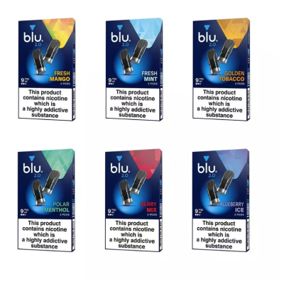 Blu 2.0 - Ersatzpods vers. Nikotinstärken und Geschmacksrichtungen (My Blu)Imperial Brands hat Blu 2.0 auf den Markt gebracht, ein neues Vaping-Gerät, das das bestehende Myblu-System ersetzt.Imperial teilte mit, dass die Blu 2.0-Geräte diese Woche bei Tesco und Morrisons eingeführt werden, bevor sie bei anderen Großkunden und online erhältlich sind. Ab März 2023 wird das Gerät in unabhängigen Geschäften erhältlich sein.Tom Gully, Imperial Tobacco Head of Consumer Marketing UK&amp;I, sagte, das neue Gerät sei größer, besser und halte länger" als sein Vorgänger.Der Anbieter erklärte, er habe eine Reihe von Verbesserungen vorgenommen. Er behauptet, dass Blu 2.0 ein sanfteres und reichhaltigeres Verdampfungserlebnis bietet, da er auf die Keramik-Heizpod-Technologie umgestiegen ist, im Gegensatz zu der früheren Baumwolldocht-Option. Außerdem verfügt er über einen länger haltenden Akku und größere Liquidpods mit 1,9 ml Volumen.Das neue Gerät verfügt außerdem über eine magnetische Verriegelung und einen "Power Tap", mit dem der Benutzer den Akkustand leicht überprüfen kann.Imperial hat außerdem eine neue Reihe von sechs aromatisierten Liquids für die Verwendung mit dem System auf den Markt gebracht. Es handelt sich um Golden Tobacco, Polar Menthol, Fresh Mint, Berry Mix, Blueberry Ice und Fresh Mango. Alle sind in Varianten mit 9mg und 18mg Nikotinstärke erhältlich.Imperial startet außerdem eine neue, speziell auf den Handel zugeschnittene Microsite namens Blu 2.0 13602my blu12,90 CHFsmoke-shop.ch12,90 CHF