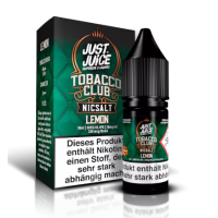 Just Juice Tobacco - Lemon - 10ml Nikotin Salz Liquid - 20 mgJust JuiceDieser köstliche Saft prickelt Ihre Geschmacksknospen auf genau die gleiche Weise, mit Sprudel und Schärfe für einen erfrischenden Zitrus-Stoß.Lemon von Just Juice ist ein 10ml Nik-Salz mit 20mg Nikotin. 50% VG / 50% PGNikotinsalz 20mg Made in Malaysia - 50 VG 20 mg Nicsalt14201Just Juice - Superier E-Liquids6,40 CHFsmoke-shop.ch6,40 CHF