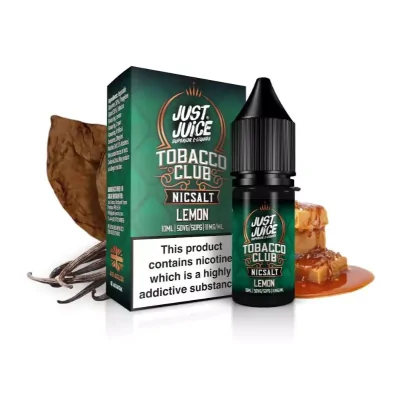 Just Juice Tobacco - Lemon - 10ml Nikotin Salz Liquid - 20 mgJust JuiceDieser köstliche Saft prickelt Ihre Geschmacksknospen auf genau die gleiche Weise, mit Sprudel und Schärfe für einen erfrischenden Zitrus-Stoß.Lemon von Just Juice ist ein 10ml Nik-Salz mit 20mg Nikotin. 50% VG / 50% PGNikotinsalz 20mg Made in Malaysia - 50 VG 20 mg Nicsalt14201Just Juice - Superier E-Liquids6,40 CHFsmoke-shop.ch6,40 CHF