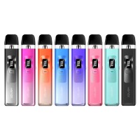 GeekVape Wenax Q Kit - USB C - 1000 mahDas Geekvape Wenax Q Pod Vape Kit ist ein einfach zu bedienendes und leichtes Gerät, das sowohl für Anfänger als auch für erfahrene Vaper ideal ist. Der große eingebaute 1000mAh-Akku reicht den meisten Vapern den ganzen Tag, und der einstellbare Leistungsbereich von 5-25W bietet die Wahl zwischen einem zigarettenähnlichen diskreten MTL (Mouth To Lung) Vape oder einem lockereren RDTL (Restricted Direct To Lung) Inhalieren.Eigenschaften:5-25W LeistungsbereichEingebauter 1000mAh-AkkuVariable Wattzahl2ml E-Liquid KapazitätBefüllung von obenEinstellbarer 3-Stufen-LuftstromMehrere Sicherheitsmerkmale14222geekvape19,90 CHFsmoke-shop.ch19,90 CHF