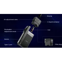 UWELL CROWN B POD SYSTEM KIT - Pod Kit - USB C- 1150 mahUwell Crown B 35W Pod System, bietet eine integrierte 1150mAh Batterie, PA Spule Kompatibilität. Konstruiert aus sturzsicherer Zink-Legierung, passt das Chassis ordentlich in der Hand und kapselt eine 1150mAh Batterie. Das Crown B Pod System ist über einen Typ-C-Anschluss und ein Kabel wiederaufladbar und kann bis zu 35 W in einem dreistufigen Leistungssystem liefern, das durch farbige Beleuchtung angezeigt wird. Mit eingebauten Anpassungen über Power-Dial und Airflow-Schalter, ist der Crown B unglaublich vielseitig und arbeitet nahtlos mit Nikotinsalzen und Freebase eJuice. Ausgestattet mit einem 0,3ohm oder 0,8ohm PA Coils, kann der Crown B für MTL oder DL vaping verwendet werden, befriedigt alle vaper mit köstlichen aromatisierten Dampf.Enthält:- 1 Crown B Gerät- 1 Crown B Pod- 1 0,3-Ohm-PA-Spule- 1 0.8ohm PA Spule- 1 Benutzerhandbuch- 1 Typ-C Kabel- 2 510er TropfspitzenVerfügbare Optionen:Eisengrau14223Uwell 29,90 CHFsmoke-shop.ch29,90 CHF