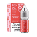 10 ml POD SALT FUSION - Sweet Strawberry Lemonade - Nikotinsalz Liquid