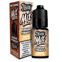 Doozy Mix Salt - 20mg - Cream Tobacco - NikotinsalzDoozy Mix Nic Salts sind eine Reihe von Nikotinsalz e-Liquid, die einen weichen, befriedigenden Dampf bieten. Sie sind in einer Vielzahl von Geschmacksrichtungen erhältlich, darunter Bubble-Gum, saure blaue Himbeere Apfel, rosa Limonade, gemischte Beeren, Gummibärchen und Sahne-Tabak. Die Niksalze sind in den Stärken 5mg, 10mg und 20mg erhältlich, so dass Sie den perfekten Nikotingehalt für Ihre Bedürfnisse finden können.Ihre 50/50 VG/PG-Mischung macht sie am besten geeignet für Mund-zu-Lunge-Starterkits, Pod-Geräte und Pod-Mod-Kits.Doozy Vape - MIX&nbsp; Salts 10ml -10 mg oder&nbsp; 20mg Nikotinsalz50% | VG / PG14248Doozy Liquids5,90&nbsp;CHFsmoke-shop.ch5,90&nbsp;CHF