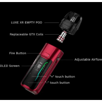 Vaporesso Luxe XR MAX - 2800 mAh - USB C - 80 Watt Podset- vers. FarbenEinfach der perfekte Begleiter für die Hosentasche!Produktdetails:Akku: 2800 mAhInhalt Pod: 5 mlMasse: 106.5 x 32.1 x 26mmDisplay: 0.54 Zoll OLEDMax. Leistung: 80 WattLadestrom: DC 5V/2AAnschluss: USB-Typ-CAirflow: einstellbarLieferumfang:1x Vaporesso Luxe XR Max in ausgewählter Farbe2x Vaporesso XR Pods (1x DTL, 1x RTL)1x Vaporesso GTX Coil 0.2 Ohm1x Vaporesso GTX Coil 0.4 Ohm1x USB-C-Kabel1x Anleitung14251Vaporesso36,00 CHFsmoke-shop.ch36,00 CHF