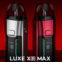 Vaporesso Luxe XR MAX - 2800 mAh - USB C - 80 Watt Podset- vers. FarbenEinfach der perfekte Begleiter für die Hosentasche!Produktdetails:Akku: 2800 mAhInhalt Pod: 5 mlMasse: 106.5 x 32.1 x 26mmDisplay: 0.54 Zoll OLEDMax. Leistung: 80 WattLadestrom: DC 5V/2AAnschluss: USB-Typ-CAirflow: einstellbarLieferumfang:1x Vaporesso Luxe XR Max in ausgewählter Farbe2x Vaporesso XR Pods (1x DTL, 1x RTL)1x Vaporesso GTX Coil 0.2 Ohm1x Vaporesso GTX Coil 0.4 Ohm1x USB-C-Kabel1x Anleitung14251Vaporesso38,00 CHFsmoke-shop.ch38,00 CHF