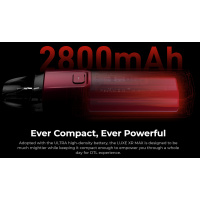 Vaporesso Luxe XR MAX - 2800 mAh - USB C - 80 Watt Podset- vers. FarbenEinfach der perfekte Begleiter für die Hosentasche!Produktdetails:Akku: 2800 mAhInhalt Pod: 5 mlMasse: 106.5 x 32.1 x 26mmDisplay: 0.54 Zoll OLEDMax. Leistung: 80 WattLadestrom: DC 5V/2AAnschluss: USB-Typ-CAirflow: einstellbarLieferumfang:1x Vaporesso Luxe XR Max in ausgewählter Farbe2x Vaporesso XR Pods (1x DTL, 1x RTL)1x Vaporesso GTX Coil 0.2 Ohm1x Vaporesso GTX Coil 0.4 Ohm1x USB-C-Kabel1x Anleitung14251Vaporesso38,00 CHFsmoke-shop.ch38,00 CHF