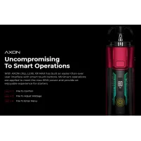 Vaporesso Luxe XR MAX - 2800 mAh - USB C - 80 Watt Podset- vers. FarbenEinfach der perfekte Begleiter für die Hosentasche!Produktdetails:Akku: 2800 mAhInhalt Pod: 5 mlMasse: 106.5 x 32.1 x 26mmDisplay: 0.54 Zoll OLEDMax. Leistung: 80 WattLadestrom: DC 5V/2AAnschluss: USB-Typ-CAirflow: einstellbarLieferumfang:1x Vaporesso Luxe XR Max in ausgewählter Farbe2x Vaporesso XR Pods (1x DTL, 1x RTL)1x Vaporesso GTX Coil 0.2 Ohm1x Vaporesso GTX Coil 0.4 Ohm1x USB-C-Kabel1x Anleitung14251Vaporesso25,20 CHFsmoke-shop.ch25,20 CHF Vaporesso Luxe XR MAX - 2800 mAh - USB C - 80 Watt Podset- vers. FarbenEinfach der perfekte Begleiter für die Hosentasche!Produktdetails:Akku: 2800 mAhInhalt Pod: 5 mlMasse: 106.5 x 32.1 x 26mmDisplay: 0.54 Zoll OLEDMax. Leistung: 80 WattLadestrom: DC 5V/2AAnschluss: USB-Typ-CAirflow: einstellbarLieferumfang:1x Vaporesso Luxe XR Max in ausgewählter Farbe2x Vaporesso XR Pods (1x DTL, 1x RTL)1x Vaporesso GTX Coil 0.2 Ohm1x Vaporesso GTX Coil 0.4 Ohm1x USB-C-Kabel1x Anleitung14251Vaporesso25,20 CHFsmoke-shop.ch25,20 CHF