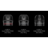 Vaporesso Luxe XR MAX - 2800 mAh - USB C - 80 Watt Podset- vers. FarbenEinfach der perfekte Begleiter für die Hosentasche!Produktdetails:Akku: 2800 mAhInhalt Pod: 5 mlMasse: 106.5 x 32.1 x 26mmDisplay: 0.54 Zoll OLEDMax. Leistung: 80 WattLadestrom: DC 5V/2AAnschluss: USB-Typ-CAirflow: einstellbarLieferumfang:1x Vaporesso Luxe XR Max in ausgewählter Farbe2x Vaporesso XR Pods (1x DTL, 1x RTL)1x Vaporesso GTX Coil 0.2 Ohm1x Vaporesso GTX Coil 0.4 Ohm1x USB-C-Kabel1x Anleitung14251Vaporesso36,00 CHFsmoke-shop.ch36,00 CHF