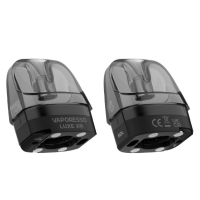 Vaporesso Luxe XR Pod Kartusche - 2 ErsatzPodsLieferumfang: Cartridge Luxe X (2pcs) - Vaporesso - 2  ErsatzPods (ohne Verdampferköpfe)Die Packung mit zwei XR Max Kartuschen von Vaporesso ist entworfen, um auf dem Pod Luxe XR Max platziert werden. Kompatibel mit GTX Verdampferköpfe, sind diese Tanks in der Lage, 5ml von e-Flüssigkeit zu halten. Sehr großzügig und robust, sind diese Kartuschen in DTL erhältlich.Material: PCTGMarke: VaporessoInhalation : DirektFüllung: BottomfillFüllvolumen : 5 mlLieferumfang :1 x Vaporesso Luxe XR Max Ersatzpod 5ml 2 StkAchtung: ohne Verdampferköpfe (zubehör) Variante DTL:Füllvolumen: 5 mlCoil-Kompatibilität: Vaporesso GTX 0.15 Ohm Mesh Coil, Vaporesso GTX 0.2 Ohm Mesh Coil sowie Vaporesso GTX 0.3 Ohm Mesh Coil.Variante RDL:Füllvolumen: 5 mlCoil-Kompatibilität: Vaporesso GTX 0.4 Ohm Mesh Coil, Vaporesso GTX 0.6 Ohm Mesh Coil Variante MTL: Füllvolumen: 5 mlCoil-Kompatibilität: Vaporesso GTX 0.8 Mesh Coil, Vaporesso GTX 1.2 Ohm Regular Coil, Vaporesso GTX 1.2 Ohm Mesh Coil.14252Vaporesso8,50 CHFsmoke-shop.ch8,50 CHF