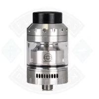 Vaperz Cloud Osiris RTA 30 mm (Selbstwickelverdampfer) - SilberLieferumfang:Vaperz Cloud Osiris RTA 30 mm (Selbstwickelverdampfer)Die Osiris RTA ist die neueste Dual Coil 25mm (Mini) oder 30mm RTA, um die Vaperz Cloud Linie von Hardware beitreten! Das Deck bringt vier 2,5 mm x 2,0 mm einzelne Pfostenlöcher für einfache Spule Installation mit vier inidividual Docht Ports für hohe Wattzahl vaping! Mit der Einführung der ''Full Flow'' Saftflusskontrolle gibt der Osiris dem Benutzer die Möglichkeit, den Saftfluss individuell zu steuern, indem er das Deck mit dem inneren Barrel verriegelt und so den vollen Bewegungsspielraum beim Schließen des Saftflusses hat, ohne dass die Gefahr besteht, dass er sich löst. Dies ist perfekt für Reisezwecke oder für die Anpassung des Dochtstroms je nach Wattzahl oder Flüssigkeit, die Sie verwenden. Mit seiner einzigartigen Bottom-Shoot-Luftströmung verfehlt der Osiris seine Wirkung nicht, sowohl was den Geschmack als auch die Dampfproduktion angeht. Wenn Sie für hohe Wattleistung Wolken oder intesnse mittleren Wattleistung Geschmack suchen - die Osiris ist die RTA für Sie!SPEZIFIKATIONEN30mm Außendurchmesser oder 25mm Außendurchmesser (Mini)36,75mm Höhe oder 35,5mm Höhe (Mini)Quick Release Top Cap - Vierteldrehung ein/ausPostless Dual Coil Build DeckShoot-System Luftstrom von untenFull Flow"-Verriegelungssystem Saftkontrolle22-Loch oder 18-Loch (Mini) geschlitzter, diffuser Luftstromeinlass14233Vaperz Cloud55,00&nbsp;CHFsmoke-shop.ch55,00&nbsp;CHF