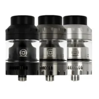 Vaperz Cloud Osiris MINI - RTA 25 mm (Selbstwickelverdampfer)Lieferumfang:Vaperz Cloud Osiris MINI RTA 25  mm (Selbstwickelverdampfer)Die Osiris RTA ist die neueste Dual Coil 25mm (Mini) oder 30mm RTA, um die Vaperz Cloud Linie von Hardware beitreten! Das Deck bringt vier 2,5 mm x 2,0 mm einzelne Pfostenlöcher für einfache Spule Installation mit vier inidividual Docht Ports für hohe Wattzahl vaping! Mit der Einführung der ''Full Flow'' Saftflusskontrolle gibt der Osiris dem Benutzer die Möglichkeit, den Saftfluss individuell zu steuern, indem er das Deck mit dem inneren Barrel verriegelt und so den vollen Bewegungsspielraum beim Schließen des Saftflusses hat, ohne dass die Gefahr besteht, dass er sich löst. Dies ist perfekt für Reisezwecke oder für die Anpassung des Dochtstroms je nach Wattzahl oder Flüssigkeit, die Sie verwenden. Mit seiner einzigartigen Bottom-Shoot-Luftströmung verfehlt der Osiris seine Wirkung nicht, sowohl was den Geschmack als auch die Dampfproduktion angeht. Wenn Sie für hohe Wattleistung Wolken oder intesnse mittleren Wattleistung Geschmack suchen - die Osiris ist die RTA für Sie!SPEZIFIKATIONEN30mm Außendurchmesser oder 25mm Außendurchmesser (Mini)36,75mm Höhe oder 35,5mm Höhe (Mini)Quick Release Top Cap - Vierteldrehung ein/ausPostless Dual Coil Build DeckShoot-System Luftstrom von untenFull Flow"-Verriegelungssystem Saftkontrolle22-Loch oder 18-Loch (Mini) geschlitzter, diffuser Luftstromeinlass14288Vaperz Cloud37,80 CHFsmoke-shop.ch37,80 CHF
