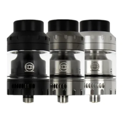 Vaperz Cloud Osiris MINI - RTA 25 mm (Selbstwickelverdampfer)Lieferumfang:Vaperz Cloud Osiris MINI RTA 25  mm (Selbstwickelverdampfer)Die Osiris RTA ist die neueste Dual Coil 25mm (Mini) oder 30mm RTA, um die Vaperz Cloud Linie von Hardware beitreten! Das Deck bringt vier 2,5 mm x 2,0 mm einzelne Pfostenlöcher für einfache Spule Installation mit vier inidividual Docht Ports für hohe Wattzahl vaping! Mit der Einführung der ''Full Flow'' Saftflusskontrolle gibt der Osiris dem Benutzer die Möglichkeit, den Saftfluss individuell zu steuern, indem er das Deck mit dem inneren Barrel verriegelt und so den vollen Bewegungsspielraum beim Schließen des Saftflusses hat, ohne dass die Gefahr besteht, dass er sich löst. Dies ist perfekt für Reisezwecke oder für die Anpassung des Dochtstroms je nach Wattzahl oder Flüssigkeit, die Sie verwenden. Mit seiner einzigartigen Bottom-Shoot-Luftströmung verfehlt der Osiris seine Wirkung nicht, sowohl was den Geschmack als auch die Dampfproduktion angeht. Wenn Sie für hohe Wattleistung Wolken oder intesnse mittleren Wattleistung Geschmack suchen - die Osiris ist die RTA für Sie!SPEZIFIKATIONEN30mm Außendurchmesser oder 25mm Außendurchmesser (Mini)36,75mm Höhe oder 35,5mm Höhe (Mini)Quick Release Top Cap - Vierteldrehung ein/ausPostless Dual Coil Build DeckShoot-System Luftstrom von untenFull Flow"-Verriegelungssystem Saftkontrolle22-Loch oder 18-Loch (Mini) geschlitzter, diffuser Luftstromeinlass14288Vaperz Cloud54,00 CHFsmoke-shop.ch54,00 CHF