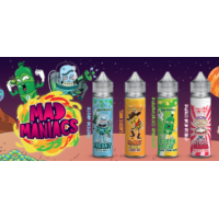 4x 50ml Liquids Bundle + Goodies von Mad Maniacs 50ml 00mg