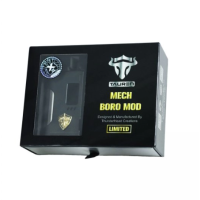 Mod Boro Mech - THC (Boro Mech Box Mod) 21700Ein Mod mit schlichtem Design und kompatibel mit allen Boro-Panzern.Funktioniert mit einem 21700/18650-Akku (nicht enthalten).Mod kann mit dem X-Chip-Mosfet (nur mit einem 18650er Akku) für ein 100% sicheres Dampfen verwendet werden.Möglichkeit, einen Standard-Zerstäuber zu verwenden, dank des mitgelieferten 510er Adapters.Der Boro Mech ist ein sehr vielseitiger Mod, mit dem man sein Dampfen ganz nach den eigenen Vorlieben gestalten kann.Lieferumfang1 x Boro Mech Mod1 x X-Chip + Adapter 186501 x Top Cap 186501 x Top Cap 217001 x Build Deck zur Umwandlung in einen Standard Mod.1 x Adapter 5101 x Drip Tip1 x Beutel mit Zubehör1 x BenutzerhandbuchEigenschaftenMecha-Mod oder geschützter MechaAkku 21700/18650Boro oder StandardzerstäuberVielseitiger und leistungsstarker Mod14344CTHULHU MOD - BORO AIO128,00 CHFsmoke-shop.ch128,00 CHF