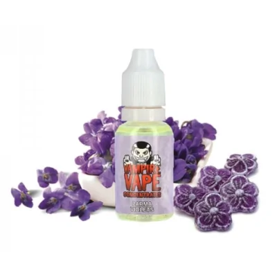 Parma Violets - 30 ml von Vampire Vape (DIY) AromaLieferumfang: 1x Parma Violets - 30 ml von Vampire Vape (DIY) AromaMarke Vampire VapeLand Vereinigtes KönigreichGeschmack Fruchtig &amp; Gourmandig Ein Bonbon mit in Zucker kristallisierten Veilchen.Verpackung PE-Flasche 30ml mit kindersicherem Verschluss.Inhalt 30mlAroma nie pur Dampfen! Zum selbermischen 8-12%Reifezeit: 2-7 Tage14350Vampire Vape12,00&nbsp;CHFsmoke-shop.ch12,00&nbsp;CHF