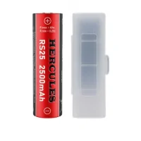 FumyTech Hercules RS25 2500mAh Battery - 18650 Batterie-FumyTech Hercules RS25 2500mAh Battery - 18650 Batterie-8650 RS30 Hercules Fumytech hat eine Kapazität von 2500 mAh und 20A in Entlastung Bewertung für die Verwendung von mit geregelten mods und mechanische verwendet werden. Die RS30 hat Lithium-Ionen-Chemie für minimale automatische Entladung  Die Fumytech Batterien haben umfangreiche Tests unterzogen werden für ihre Zuverlässigkeit bekannt, mit nützlichen Informationen auf dem Schutzmantel der Batterie, maximale Leistung, begrenzten Wert der Spule, etc. angegeben ist.Spezifikationen:Kapazität: mAh2500Entladungsleistung: 20AGetestet von Mooch18mm Durchmesser65mm HöheUngeschütztHersteller: FumytechWARNUNG!Die Verwendung erfolgt auf eigene Gefahr. Bei unsachgemäßem Gebrauch oder falscher Handhabung von Lithium-Ionen-Batterien besteht die Gefahr von Personen- oder Sachschäden. YDL und Evolution Vaping können nicht für Personen- oder Sachschäden haftbar gemacht werden, die durch unsachgemäße Verwendung und Handhabung entstehen. 11309Fumytech6,30 CHFsmoke-shop.ch6,30 CHF