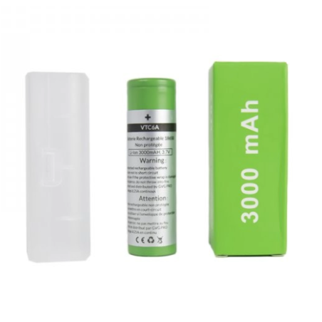 18650 - VTC6A US18650VTC6A -3000mAh - 25A (Top Flat) Sony / Murata