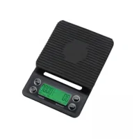 Noire Numérique Minuteur - Waage - für Selbstmischer 0.5 - 3 KGLCD-Bildschirm mit Hintergrundbeleuchtung.Wiegebereich: 0,5 Gramm bis 3 Kilogramm.Die Genauigkeit liegt bei 0,1 Gramm. Schale aus Silikon Timer-Funktion 4 verschiedene Umrechnungseinheiten: (g, oz, tl und ct).Aufladen über USB-C.Einfach zu bedienenEigenschaften:Maximale Messkapazität: 3 kgGenauigkeit: 0,1 gMaßeinheiten: g, ml, ozAkku: 2 Batterien im Lieferumfang enthaltenAbmessungen: 19 x 13 x 3 cmGewicht: 400 gLieferumfang:1 x Schwarze digitale Waage Timer1x Bedienungsanleitung14357Smoke-Shop.ch10,40 CHFsmoke-shop.ch10,40 CHF