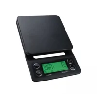 Noire Numérique Minuteur - Waage - für Selbstmischer 0.5 - 3 KGLCD-Bildschirm mit Hintergrundbeleuchtung.Wiegebereich: 0,5 Gramm bis 3 Kilogramm.Die Genauigkeit liegt bei 0,1 Gramm.&nbsp;Schale aus Silikon&nbsp;Timer-Funktion&nbsp;4 verschiedene Umrechnungseinheiten: (g, oz, tl und ct).Aufladen über USB-C.Einfach zu bedienenEigenschaften:Maximale Messkapazität: 3 kgGenauigkeit: 0,1 gMaßeinheiten: g, ml, ozAkku: 2 Batterien im Lieferumfang enthaltenAbmessungen: 19 x 13 x 3 cmGewicht: 400 gLieferumfang:1 x Schwarze digitale Waage Timer1x Bedienungsanleitung14357Smoke-Shop.ch14,90&nbsp;CHFsmoke-shop.ch14,90&nbsp;CHF