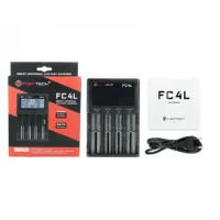 Chargeur Intelligent FC4L - Fumytech - Ladegerät -Ladegerät für Akkus mit 4 Steckplätzen.Hohe Kompatibilität, lädt Akkus von 10440 bis 26650.Mehrere Schutzvorrichtungen für sicheres Laden.Möglichkeit, die Ladespannung zu wählen.Gut lesbares, helles und informatives LCD-Display.14366Fumytech29,90&nbsp;CHFsmoke-shop.ch29,90&nbsp;CHF