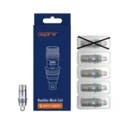 5x Nautilus BVC/Mesh Verdampferköpfe Aspire (vers. Ohm)Lieferumfang- 5x BVC-Verdampferkopf für den Nautilus von Aspire in BlisterverpackungPassend auf Nautilus / Nautlius Mini / Triton Mini / Plato Verdampfer / K3 / Nautilus 2&nbsp;Technische Daten:- Spannung: 1,8 Ohm / 1.6 Ohm / 1.5 clapton 7 nI200 Köpfe 0.3 mesh / 1 .00 ohm mesh- Leistung: 3,3-6,0 V&nbsp;256Aspire12,00&nbsp;CHFsmoke-shop.ch12,00&nbsp;CHF