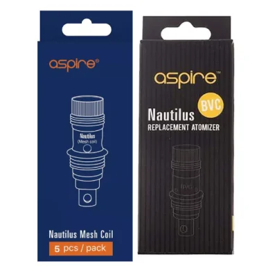 5x Nautilus BVC/Mesh Verdampferköpfe Aspire (vers. Ohm)Lieferumfang- 5x BVC-Verdampferkopf für den Nautilus von Aspire in BlisterverpackungPassend auf Nautilus / Nautlius Mini / Triton Mini / Plato Verdampfer / K3 / Nautilus 2&nbsp;Technische Daten:- Spannung: 1,8 Ohm / 1.6 Ohm / 1.5 clapton 7 nI200 Köpfe 0.3 mesh / 1 .00 ohm mesh- Leistung: 3,3-6,0 V&nbsp;256Aspire12,00&nbsp;CHFsmoke-shop.ch12,00&nbsp;CHF