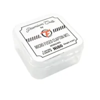 Micro Fused Clapton MTL Ni80 0.88 ohm (10 Stück) Vorgewickelte Coils - FumytechMicro Fused Clapton MTL Ni80 0.88 ohm (10 Stück) Vorgewickelte Coils - FumytechPremium Coils Full Ni80.2x30G/42G.7 Umdrehungen auf einer 2.5mm Ø Achse.Wert von 0.88Ω in Single.Perfekt für Ihre MTL Single Coil Atomizer.14426Fumytech7,90&nbsp;CHFsmoke-shop.ch7,90&nbsp;CHF