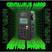 Box Centaurus M200 Retro Phone Limited Edition - Lost VapeEine ganz besondere Version der Centaurus, mit einem Retro-Design, das uns in die 90er Jahre zurückversetzt!Erhabene Gravuren zieren diese Box.Eine maximale Leistung von 200 Watt, die über ein Rädchen am Schalter eingestellt werden kann.Funktioniert mit 2 18650-Akkus (nicht enthalten).Chipsatz: Quest 2.0.Die Türen sind austauschbar.Schnellladung über USB Typ-C.14411Lost Vape69,90 CHFsmoke-shop.ch69,90 CHF