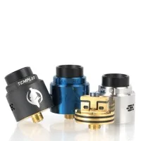AUGVAPE Templar RDA - BFLieferumfang:1 x Templar RDA1 x frosted MiddleCap1 x Ultem Single-Coil Adapter1 x BF Pin optional verfügbar1 x 510er DripTip AdapterErsatzteilepaketder Templer RDA ist ein Selbstwickelverdampfer mit&nbsp; 24 mm vollkommen aus Edelstahl und komplett auf Geschmack ausgelet.&nbsp; Ausgestattet mit einer vergoldeten 24 K Plattenklemmeund Titanschrauben an den Pads5899Augvape19,80&nbsp;CHFsmoke-shop.ch19,80&nbsp;CHF