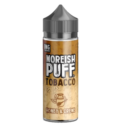 Moreish Puff Tobacco Honey & Creme 0mg 100ml Shortfill E-liquidBeschreibung des Produkts Moreish Puff Tobacco Honey &amp; Creme 0mg 100ml Shortfill E-liquidTobacco Honey Cream von Moreish Puff E-liquid ist ein Traum für Tabakliebhaber mit dem klassisch nussigen Geschmack von originalem Tabak, gemischt mit süßer Creme mit Honiggeschmack. Dieser Vape hat eine Reihe von Aromen von tief und köstlich bis süß und lecker. Tobacco Honey Cream von Moreish Puff ist eine 100ml Shortfill mit 0mg Nikotin. Es besteht die Möglichkeit, bei Bedarf einen zusätzlichen Nikotinschuss hinzuzufügen.70% VG / 30% PG14452Moreish Puff UK Liquids22,90 CHFsmoke-shop.ch22,90 CHF