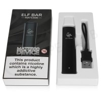 Elf Bar Mate 500 Vape Device - Vers. Farben - USB C - 500 mAhDer Mate500 von Elfbar ist ein halbes Einweggerät, was bedeutet, dass die Pods  (wiederbefüllbar) weggeworfen werden, die Batterie jedoch nicht, mit einer 500mAh Batterie, die über ein Typ-C Kabel bei 1 Ampere oder weniger geladen wird. Die Mate500 ist kompatibel mit Elfbar RF350 und P1 Prefilled Pods, die die gleichen großen Aromen wie in der Full Disposable Kits, wie Sie von einem Einweg theres kein Chaos und kein Aufhebens erwarten würde, entfernen Sie einfach den Pod und entsorgen, wenn es am Ende seiner Lebensdauer und setzen Sie eine andere neue pod.Hergestellt aus Flugzeug-Aluminium mit ultimativen Hand Gefühl dieser Mate500 Batterie ist gebaut, um zu halten. Bitte beachten Sie, dass es sich bei diesem Angebot um den Mate500-Akku handelt, der nicht mit Pods geliefert wird. Sehen Sie sich unsere verwandten Produkte an, um kompatible Pods zu finden. SpezifikationenGröße: 104,5 x 18,9 x 11,4 mmAkku: 500mAhLadestrom: 1 AmpereMaterial: Aluminium und ABSGewicht: 21gInhalt1x Mate500 Gerät1x Typ-C-Kabel1x Benutzerhandbuch1x Garantiekarte14462Elf Bar - Disposable Pods11,90 CHFsmoke-shop.ch11,90 CHF