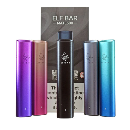 Elf Bar Mate 500 Vape Device - Vers. Farben - USB C - 500 mAh