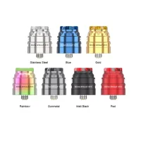 Hellvape Dead Rabbit Pro RDA Verdampfer - 24mmDer&nbsp;Hellvape Dead Rabbit Pro RDA Verdampfer&nbsp;mit einem Durchmesser von 24 mm ist ein Dual-Coil-RDA. Es verfügt über 3 Luftstrommodi, die Ihnen verschiedene Lufteinlässe und einen milden Geschmack bieten. Mit dem pfostenlosen Baudeck bietet es großzügigen Platz für die einfache Installation der Spule für Starter und Meister. Die zusätzliche 810er Drop Tip und der seitliche AFC-Ring sind im Paket enthalten.Technische Daten:Größe: φ24mm*31,3mmLuftstrom: Bodenluftstrom, Seitenluftstrom, Bodenluftstrom + SeitenluftstromDrip Tip: 810Im Lieferumfang:1* Dead Rabbit Pro RDA Verdampfer2* 0.37Ω Ni80 Clapton Coil1* Zubehörtasche1* Extra bunte 810 Drip Tip1* Extra bunter seitlicher AFC-Ring1* BF Pin2* Schnürsenkel aus Baumwolle1* Spulenschneidewerkzeug1* Benutzerhandbuch14484Vandy Vape Full Steam Ahead28,00&nbsp;CHFsmoke-shop.ch28,00&nbsp;CHF