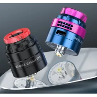 Hellvape Dead Rabbit Pro RDA Verdampfer - 24mmDer&nbsp;Hellvape Dead Rabbit Pro RDA Verdampfer&nbsp;mit einem Durchmesser von 24 mm ist ein Dual-Coil-RDA. Es verfügt über 3 Luftstrommodi, die Ihnen verschiedene Lufteinlässe und einen milden Geschmack bieten. Mit dem pfostenlosen Baudeck bietet es großzügigen Platz für die einfache Installation der Spule für Starter und Meister. Die zusätzliche 810er Drop Tip und der seitliche AFC-Ring sind im Paket enthalten.Technische Daten:Größe: φ24mm*31,3mmLuftstrom: Bodenluftstrom, Seitenluftstrom, Bodenluftstrom + SeitenluftstromDrip Tip: 810Im Lieferumfang:1* Dead Rabbit Pro RDA Verdampfer2* 0.37Ω Ni80 Clapton Coil1* Zubehörtasche1* Extra bunte 810 Drip Tip1* Extra bunter seitlicher AFC-Ring1* BF Pin2* Schnürsenkel aus Baumwolle1* Spulenschneidewerkzeug1* Benutzerhandbuch14484Vandy Vape Full Steam Ahead28,00&nbsp;CHFsmoke-shop.ch28,00&nbsp;CHF