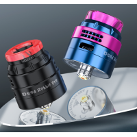 Hellvape Dead Rabbit Pro RDA VerdampferDer Hellvape Dead Rabbit Pro RDA Verdampfer mit einem Durchmesser von 24 mm ist ein Dual-Coil-RDA. Es verfügt über 3 Luftstrommodi, die Ihnen verschiedene Lufteinlässe und einen milden Geschmack bieten. Mit dem pfostenlosen Baudeck bietet es großzügigen Platz für die einfache Installation der Spule für Starter und Meister. Die zusätzliche 810er Drop Tip und der seitliche AFC-Ring sind im Paket enthalten.Technische Daten:Größe: φ24mm*31,3mmLuftstrom: Bodenluftstrom, Seitenluftstrom, Bodenluftstrom + SeitenluftstromDrip Tip: 810Im Lieferumfang:1* Dead Rabbit Pro RDA Verdampfer2* 0.37Ω Ni80 Clapton Coil1* Zubehörtasche1* Extra bunte 810 Drip Tip1* Extra bunter seitlicher AFC-Ring1* BF Pin2* Schnürsenkel aus Baumwolle1* Spulenschneidewerkzeug1* Benutzerhandbuch14484Vandy Vape Full Steam Ahead28,00 CHFsmoke-shop.ch28,00 CHF