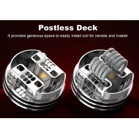 Hellvape Dead Rabbit Pro RDA Verdampfer - 24mmDer Hellvape Dead Rabbit Pro RDA Verdampfer mit einem Durchmesser von 24 mm ist ein Dual-Coil-RDA. Es verfügt über 3 Luftstrommodi, die Ihnen verschiedene Lufteinlässe und einen milden Geschmack bieten. Mit dem pfostenlosen Baudeck bietet es großzügigen Platz für die einfache Installation der Spule für Starter und Meister. Die zusätzliche 810er Drop Tip und der seitliche AFC-Ring sind im Paket enthalten.Technische Daten:Größe: φ24mm*31,3mmLuftstrom: Bodenluftstrom, Seitenluftstrom, Bodenluftstrom + SeitenluftstromDrip Tip: 810Im Lieferumfang:1* Dead Rabbit Pro RDA Verdampfer2* 0.37Ω Ni80 Clapton Coil1* Zubehörtasche1* Extra bunte 810 Drip Tip1* Extra bunter seitlicher AFC-Ring1* BF Pin2* Schnürsenkel aus Baumwolle1* Spulenschneidewerkzeug1* Benutzerhandbuch14484Vandy Vape Full Steam Ahead28,00 CHFsmoke-shop.ch28,00 CHF