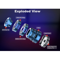 Hellvape Dead Rabbit Pro RDA Verdampfer - 24mmDer Hellvape Dead Rabbit Pro RDA Verdampfer mit einem Durchmesser von 24 mm ist ein Dual-Coil-RDA. Es verfügt über 3 Luftstrommodi, die Ihnen verschiedene Lufteinlässe und einen milden Geschmack bieten. Mit dem pfostenlosen Baudeck bietet es großzügigen Platz für die einfache Installation der Spule für Starter und Meister. Die zusätzliche 810er Drop Tip und der seitliche AFC-Ring sind im Paket enthalten.Technische Daten:Größe: φ24mm*31,3mmLuftstrom: Bodenluftstrom, Seitenluftstrom, Bodenluftstrom + SeitenluftstromDrip Tip: 810Im Lieferumfang:1* Dead Rabbit Pro RDA Verdampfer2* 0.37Ω Ni80 Clapton Coil1* Zubehörtasche1* Extra bunte 810 Drip Tip1* Extra bunter seitlicher AFC-Ring1* BF Pin2* Schnürsenkel aus Baumwolle1* Spulenschneidewerkzeug1* Benutzerhandbuch14484Vandy Vape Full Steam Ahead28,00 CHFsmoke-shop.ch28,00 CHF