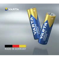 Alcalines AAA Batterien - LR03 Longlife Power 6 + 2 Pack - VartaDie leistungsstärkste unter den VARTA-Batterien. Speziell für den Einsatz in energieintensiven Geräten entwickelt. VARTA LONGLIFE Power Batterien liefern die leistungsstarke Energie, die in Geräten mit hohem Energieverbrauch benötigt wird.Packung mit 8 Alkaline-Batterien AAA LR03 1.5V, davon 2 gratis.Abmessungen: 10.5 x 44.5mmGarantierte Energiespeicherung für 10 Jahre (wenn gelagert)Nicht wiederaufladbar14495Varta6,90 CHFsmoke-shop.ch6,90 CHF Alcalines AAA Batterien - LR03 Longlife Power 6 + 2 Pack - VartaDie leistungsstärkste unter den VARTA-Batterien. Speziell für den Einsatz in energieintensiven Geräten entwickelt. VARTA LONGLIFE Power Batterien liefern die leistungsstarke Energie, die in Geräten mit hohem Energieverbrauch benötigt wird.Packung mit 8 Alkaline-Batterien AAA LR03 1.5V, davon 2 gratis.Abmessungen: 10.5 x 44.5mmGarantierte Energiespeicherung für 10 Jahre (wenn gelagert)Nicht wiederaufladbar14495Varta6,90 CHFsmoke-shop.ch6,90 CHF