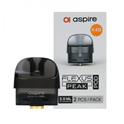 Flexus Peak Pod Cartridges 3ml 1.0 ohm (2 Stück) - Aspire - ErsatzpodKartusche für Flexus Peak3ml Fassungsvermögen und Bodenbefüllung.Erhältlich in Widerständen von 0,1 und 0,6ohm fest verbautVerkauft in Sätzen von 2 Stück.14504Aspire8,90 CHFsmoke-shop.ch8,90 CHF Flexus Peak Pod Cartridges 3ml 1.0 ohm (2 Stück) - Aspire - ErsatzpodKartusche für Flexus Peak3ml Fassungsvermögen und Bodenbefüllung.Erhältlich in Widerständen von 0,1 und 0,6ohm fest verbautVerkauft in Sätzen von 2 Stück.14504Aspire8,90 CHFsmoke-shop.ch8,90 CHF
