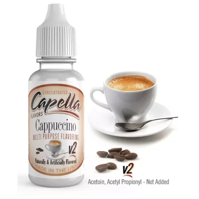 Cappuccino V2 - Capella Aroma 13ml (DIY)Lieferumfang: 1x Cappuccino V2 - Capella Aroma 13ml (DIY)Geschmack: Cappuccino V2&nbsp;&nbsp;14514Capella Flavours5,80&nbsp;CHFsmoke-shop.ch5,80&nbsp;CHF