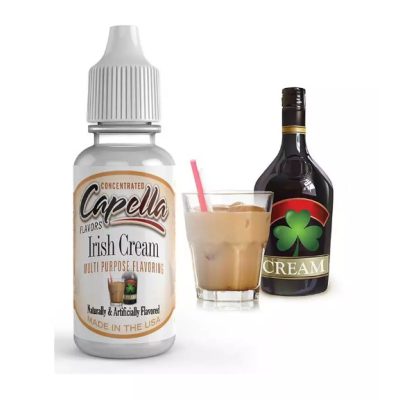 Irish Cream - Capella Aroma 13ml (DIY)Lieferumfang: 1x Irish Cream - Capella Aroma 13ml (DIY)Geschmack: Whiskey , cremige Sahne, Mokka, Vanille  14520Capella Flavours5,80 CHFsmoke-shop.ch5,80 CHF