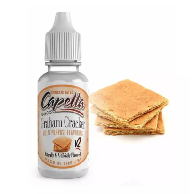 Graham Cracker V2 - Capella Aroma 13ml (DIY)Lieferumfang: 1x Graham Cracker V2 - Capella Aroma 13ml (DIY)Geschmack: Das Graham Cracker V2 Aroma gibt den Geschmack von würzigem Vollkornkeks wieder und lässt sich perfekt mit verschiedensten Aromen kombinieren, egal ob fruchtig oder cremig.  14531Capella Flavours5,80 CHFsmoke-shop.ch5,80 CHF