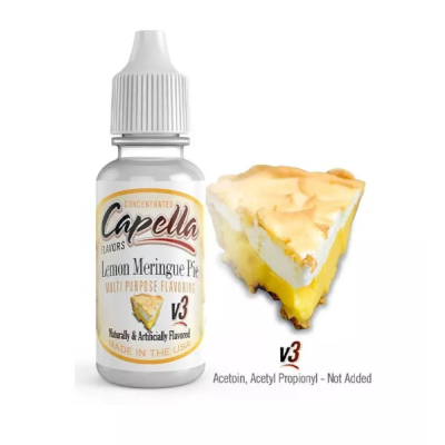 Lemon Meringue Pie V3 - Capella Aroma 13ml (DIY)Lieferumfang: 1x Lemon Meringue Pie V3 - Capella Aroma 13ml (DIY)Geschmack: Zitronenkuchen 14535Capella Flavours5,80 CHFsmoke-shop.ch5,80 CHF