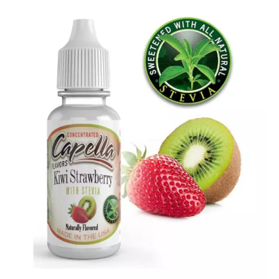 Kiwi Strawberry with Stevia - Capella Aroma 13ml (DIY)Lieferumfang: 1x Kiwi Strawberry with Stevia - Capella Aroma 13ml (DIY)Geschmack:  Süsse Kiwi mit Erdbeere 14537Capella Flavours5,80 CHFsmoke-shop.ch5,80 CHF