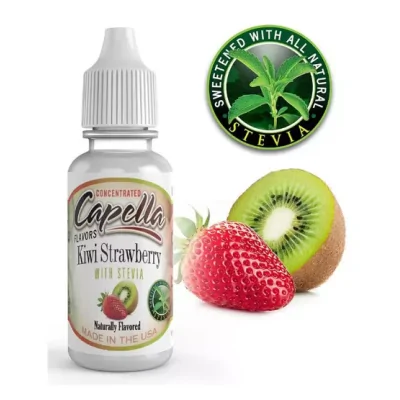 Kiwi Strawberry with Stevia - Capella Aroma 13ml (DIY)Lieferumfang: 1x Kiwi Strawberry with Stevia - Capella Aroma 13ml (DIY)Geschmack:&nbsp; Süsse Kiwi mit Erdbeere&nbsp;14537Capella Flavours5,80&nbsp;CHFsmoke-shop.ch5,80&nbsp;CHF